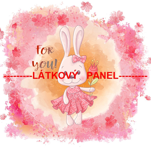 Bavlněný panel 25 x 25cm /+varianty velikostí/ — foto 2