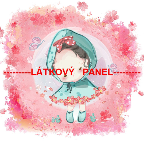 Bavlněný panel 25 x 25cm /+varianty velikostí/ — foto 2