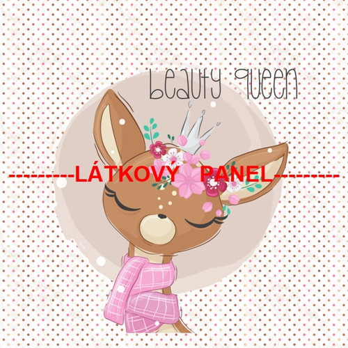 Bavlněný panel 25 x 25cm /+varianty velikostí/ — foto 2