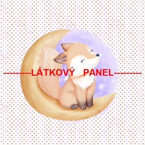 Bavlněný panel 25 x 25cm /+varianty velikostí/ — foto 2