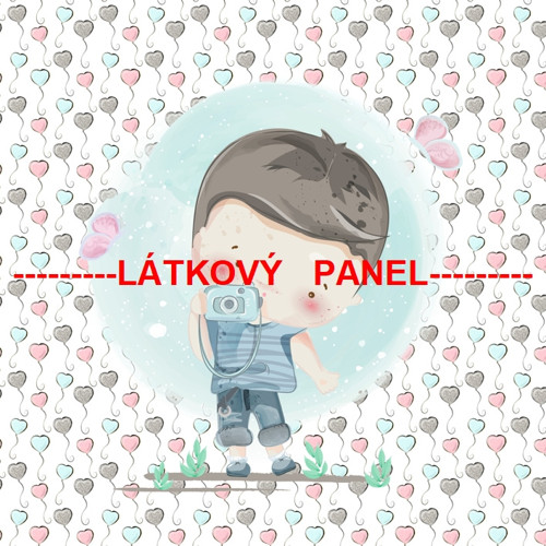 Bavlněný panel 25 x 25cm /+varianty velikostí/ — foto 2