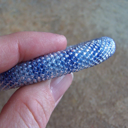 Náramek - ombré blue — foto 5