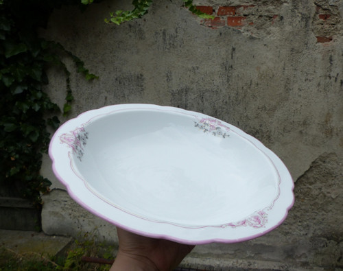 Minulost růžová... porcelánová mísa — foto 2