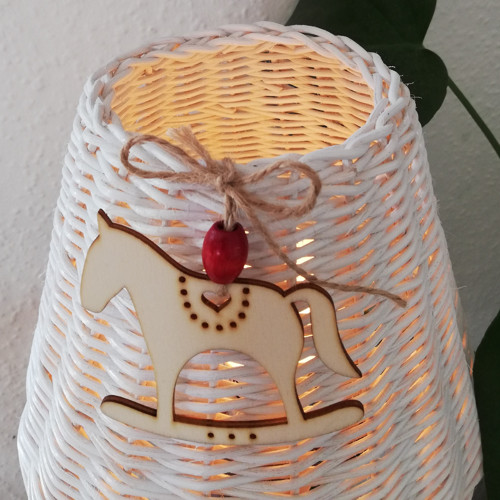 Bílé stínidlo — foto 2