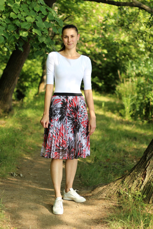 Plisovaná sukně — foto 2