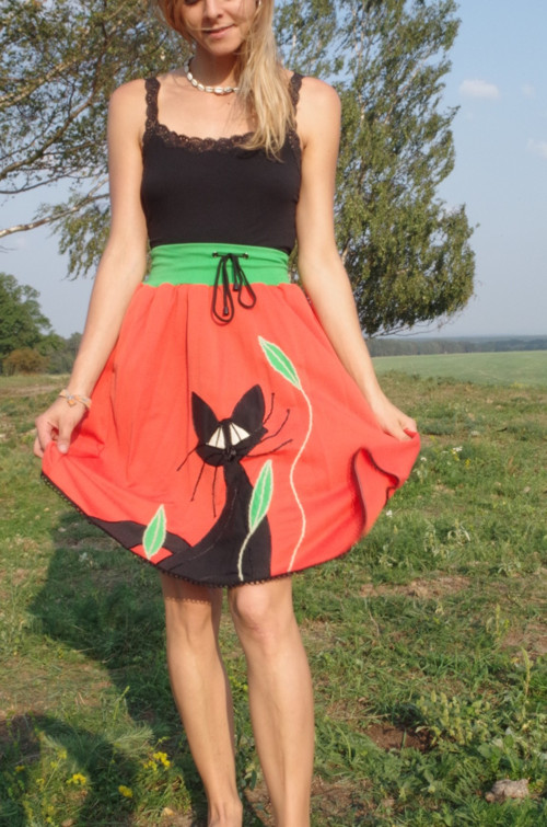 Sukně kočičí — foto 4