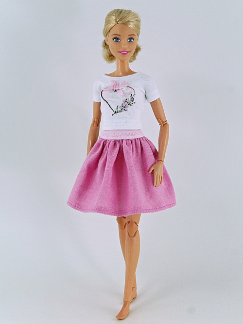 Barbie - Tričko se srdíčkem — foto 3