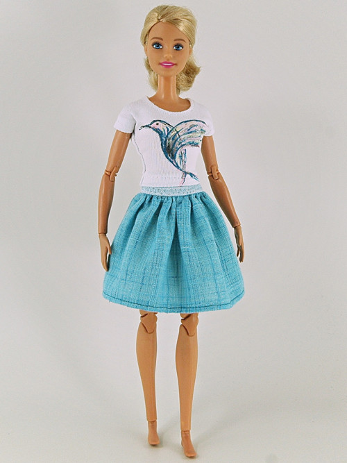Barbie - Tričko s kolibříkem — foto 2