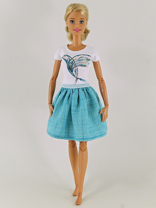 Barbie - Tričko s kolibříkem — foto 3
