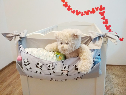Panda široký kapsář na postýlku — foto 4
