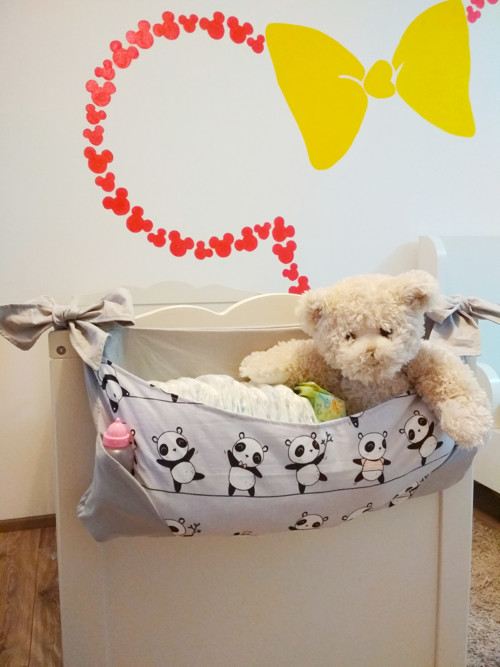 Panda široký kapsář na postýlku — foto 2