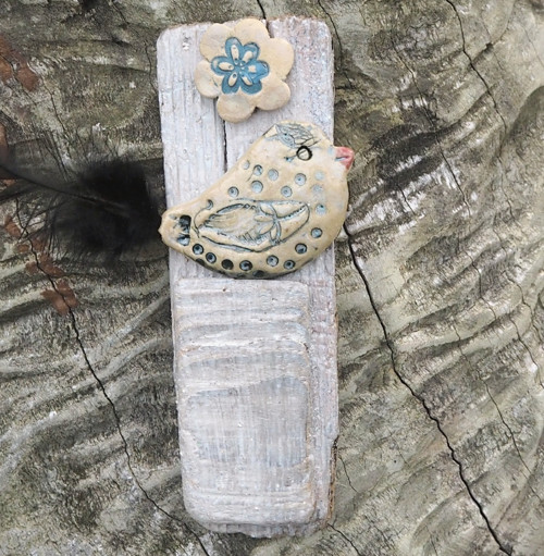 Driftwood a ptáček — foto 4