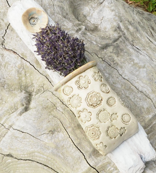 Driftwood - váza s levandulí — foto 6