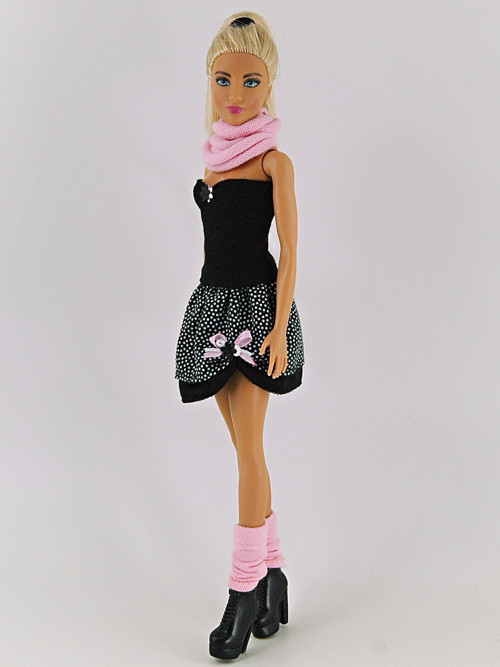 Barbie - Komplet černorůžový — foto 4