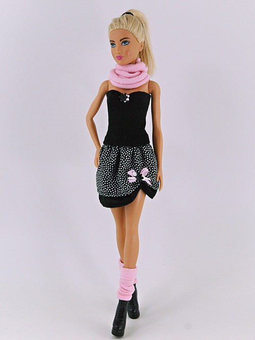 Barbie - Komplet černorůžový — foto 3