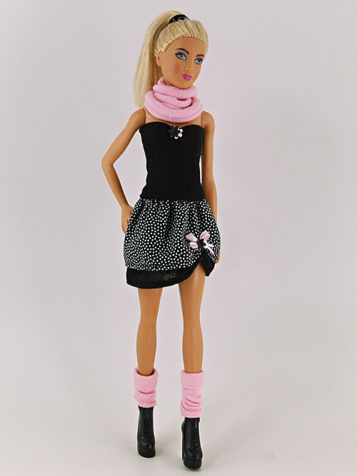 Barbie - Komplet černorůžový — foto 2