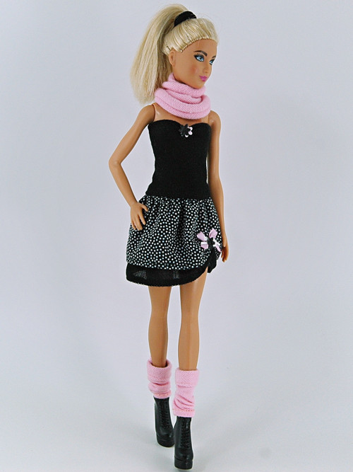 Barbie - Komplet černorůžový — foto 5