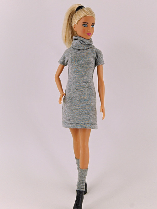 Barbie - Rolákošaty šedé — foto 3