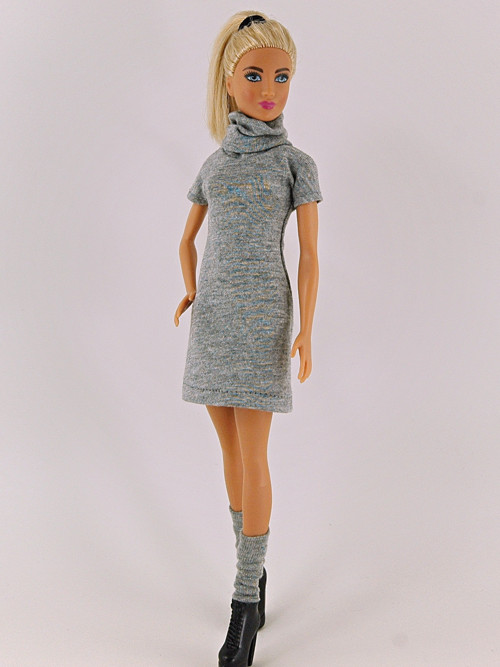 Barbie - Rolákošaty šedé — foto 2