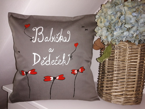 Sada 4 ks polštářků na objednávku!!! — foto 3