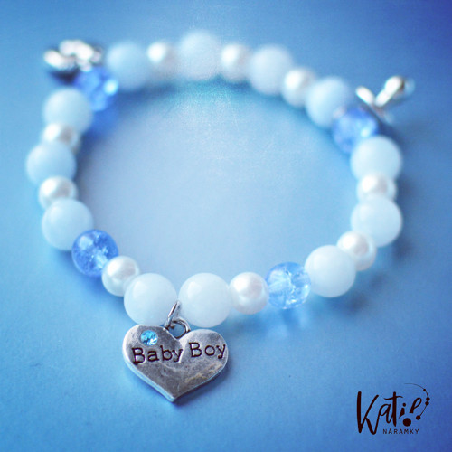 Náramek baby blue — foto 2