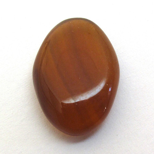 Kabošon hnědý onyx ovál 17,9mm — foto 2