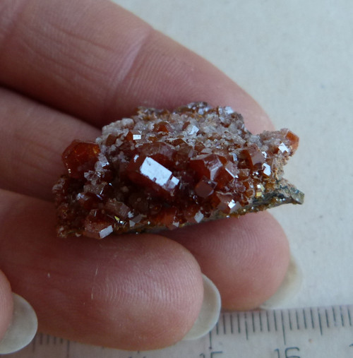 Vanadinit, baryt - 3,1 cm — foto 2