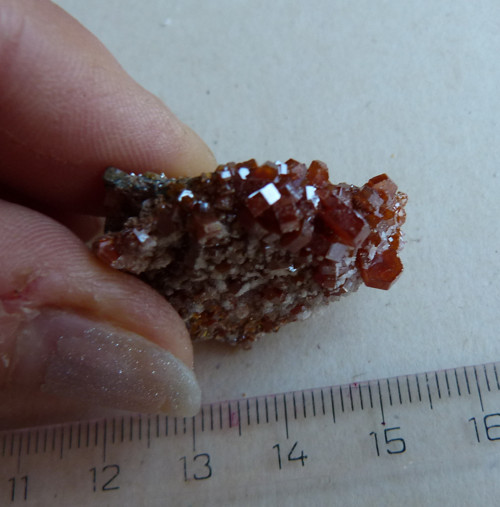 Vanadinit, baryt - 3,1 cm — foto 4