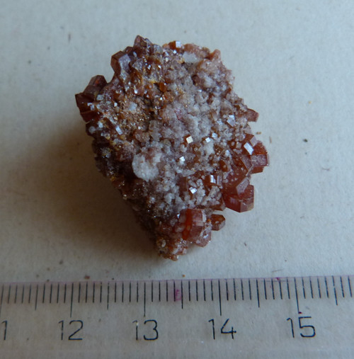 Vanadinit, baryt - 3,1 cm — foto 3