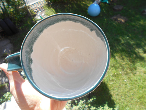 Tyrkysový obr s opičkami. 700 ml — foto 2