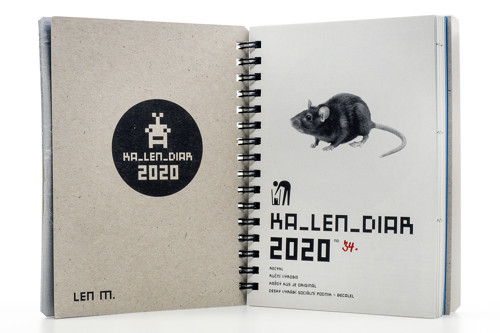 KA_LEN_DIAR 2020 -SILVER 2- (Diář 2020) / no. 34 — foto 2