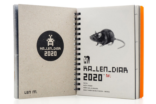 KA_LEN_DIAR 2020 -SILVER 2- (Diář 2020) / no. 35 — foto 2