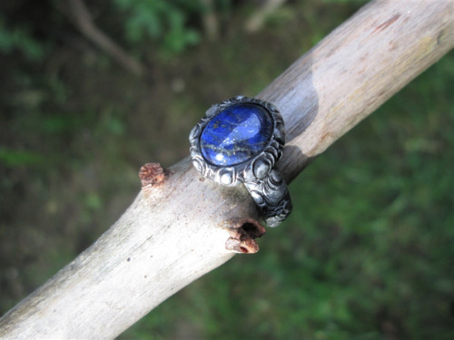 Prsten ,, Noční oblohy " s lapis - lazuli — foto 2