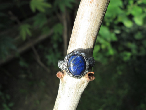 Prsten ,, Noční oblohy " s lapis - lazuli — foto 6