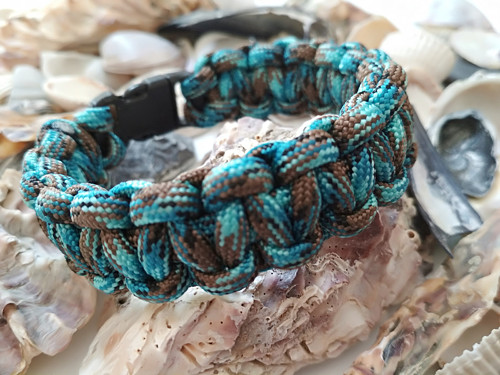 Paracord náramek - délka cca 20 cm — foto 2