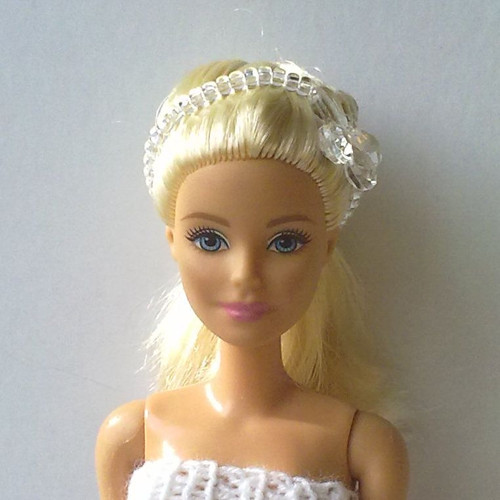 Čelenka pro Barbie - čirá kytka — foto 2