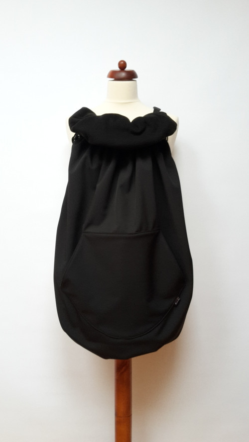 SKLADEM - ZIMNÍ kapsa š. 90cm CELOČERNÁ — foto 4