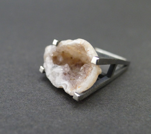 Agate "engagement" ring (M) — foto 2