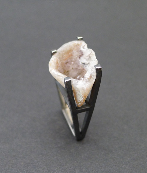 Agate "engagement" ring (M) — foto 4