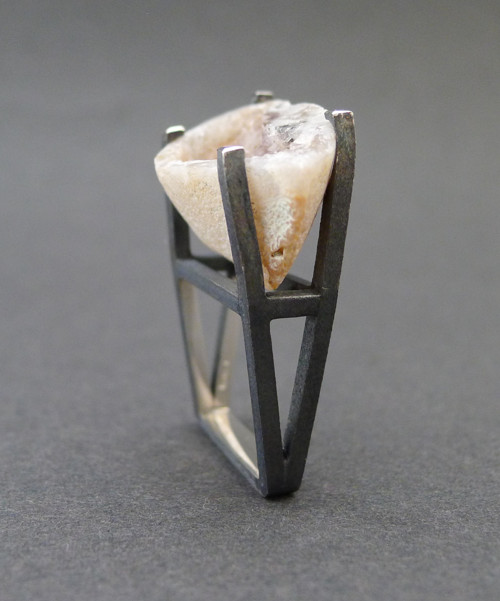 Agate "engagement" ring (M) — foto 5