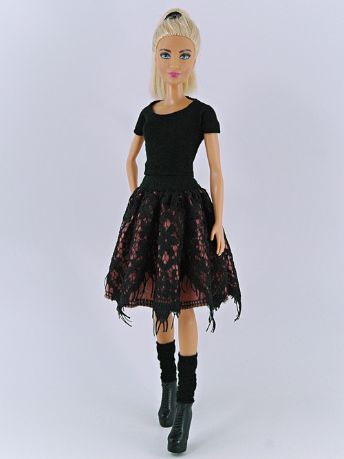 Barbie - Sukně s krajkou — foto 2