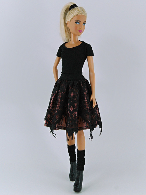 Barbie - Sukně s krajkou — foto 3