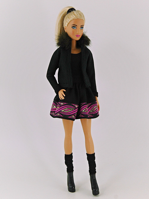 Barbie - Sáčko s kožešinou — foto 3