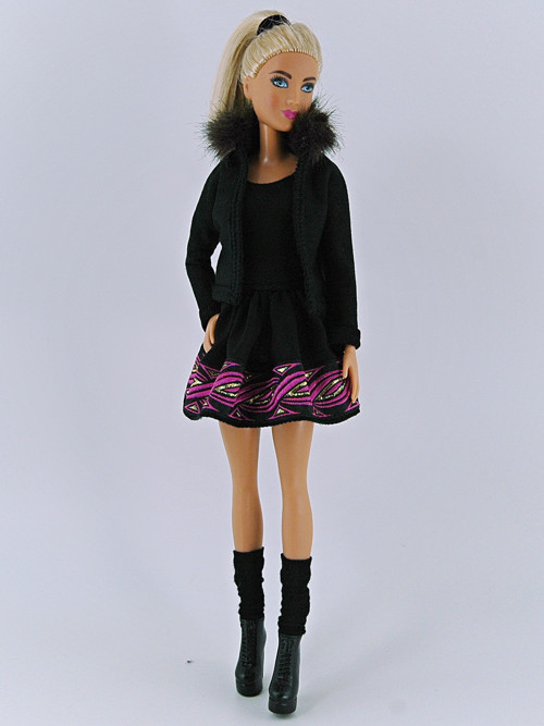 Barbie - Sáčko s kožešinou — foto 4