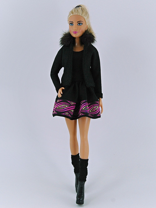 Barbie - Sáčko s kožešinou — foto 2