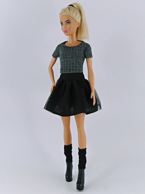Barbie - Tričko šedé — foto 2