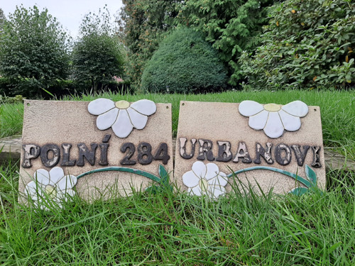 Keramická jmenovka — foto 3