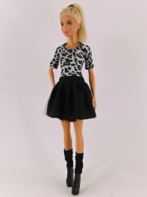 Barbie - Tričko leopardí — foto 2