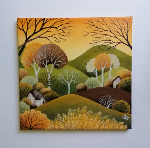 V tónech podzimu (30x30cm) — foto 4