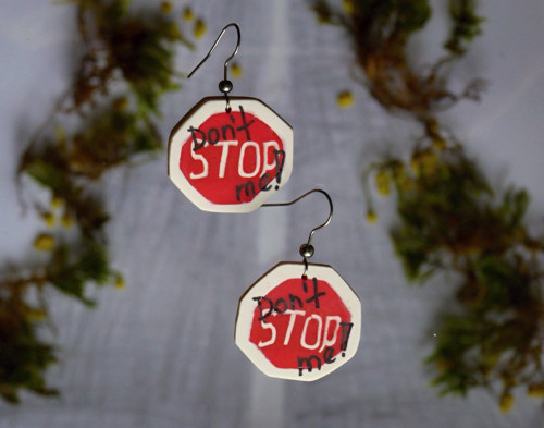 Náušničky Don´t STOP me! — foto 5